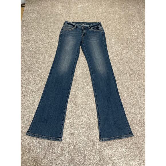 y2k grunge streetwear rodeo western New York & Company soho curvy bootcut jean 4 - Picture 2 of 12